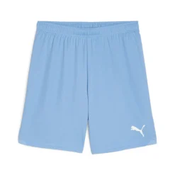 PUMA teamGOAL Voetbalbroekje Lichtblauw Wit
