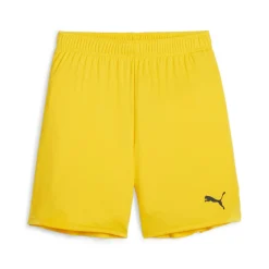 PUMA teamGOAL Voetbalbroekje Kids Geel Zwart