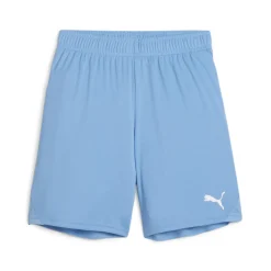 PUMA teamGOAL Voetbalbroekje Kids Lichtblauw Wit