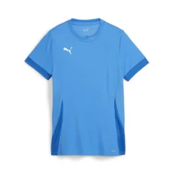 PUMA teamGOAL Voetbalshirt Dames Blauw Wit