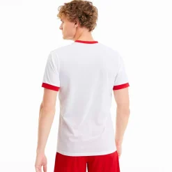 PUMA teamGOAL 23 Voetbalshirt Wit Rood