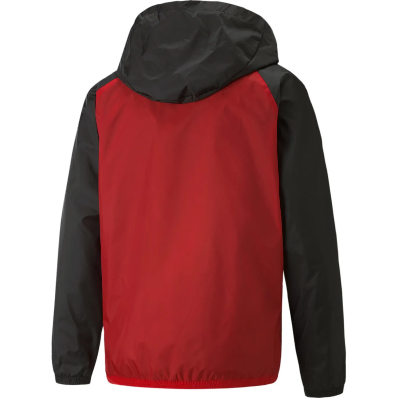 PUMA teamLIGA All Weather Jacket Rood Zwart