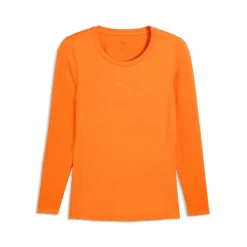 PUMA teamLIGA26 Ondershirt Lange Mouwen Oranje
