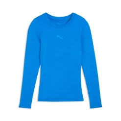 PUMA teamLIGA26 Ondershirt Lange Mouwen Kids Blauw