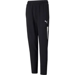 PUMA teamLIGA Pro Trainingsbroek Kids Zwart Wit