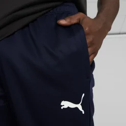PUMA teamLIGA Trainingsbroek Donkerblauw Wit