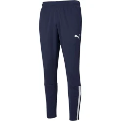 PUMA teamLIGA Trainingsbroek Donkerblauw Wit