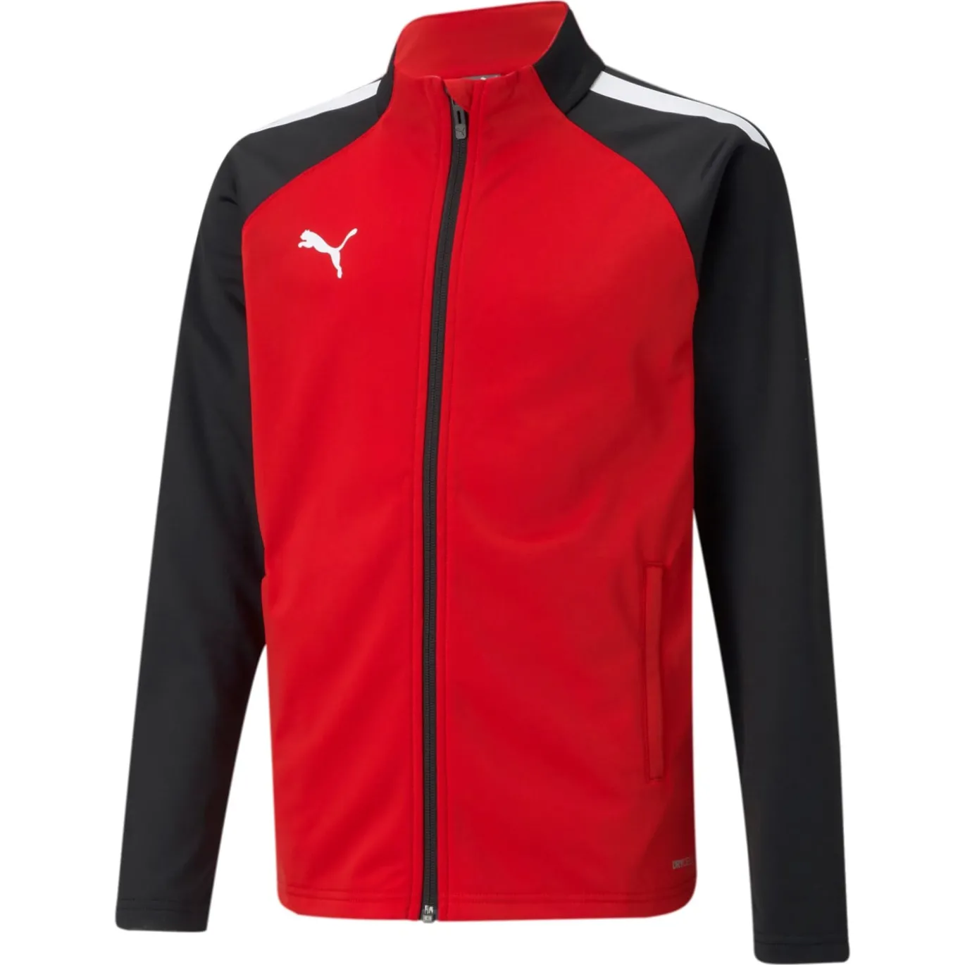 PUMA teamLIGA Trainingsjack Kids Rood Zwart