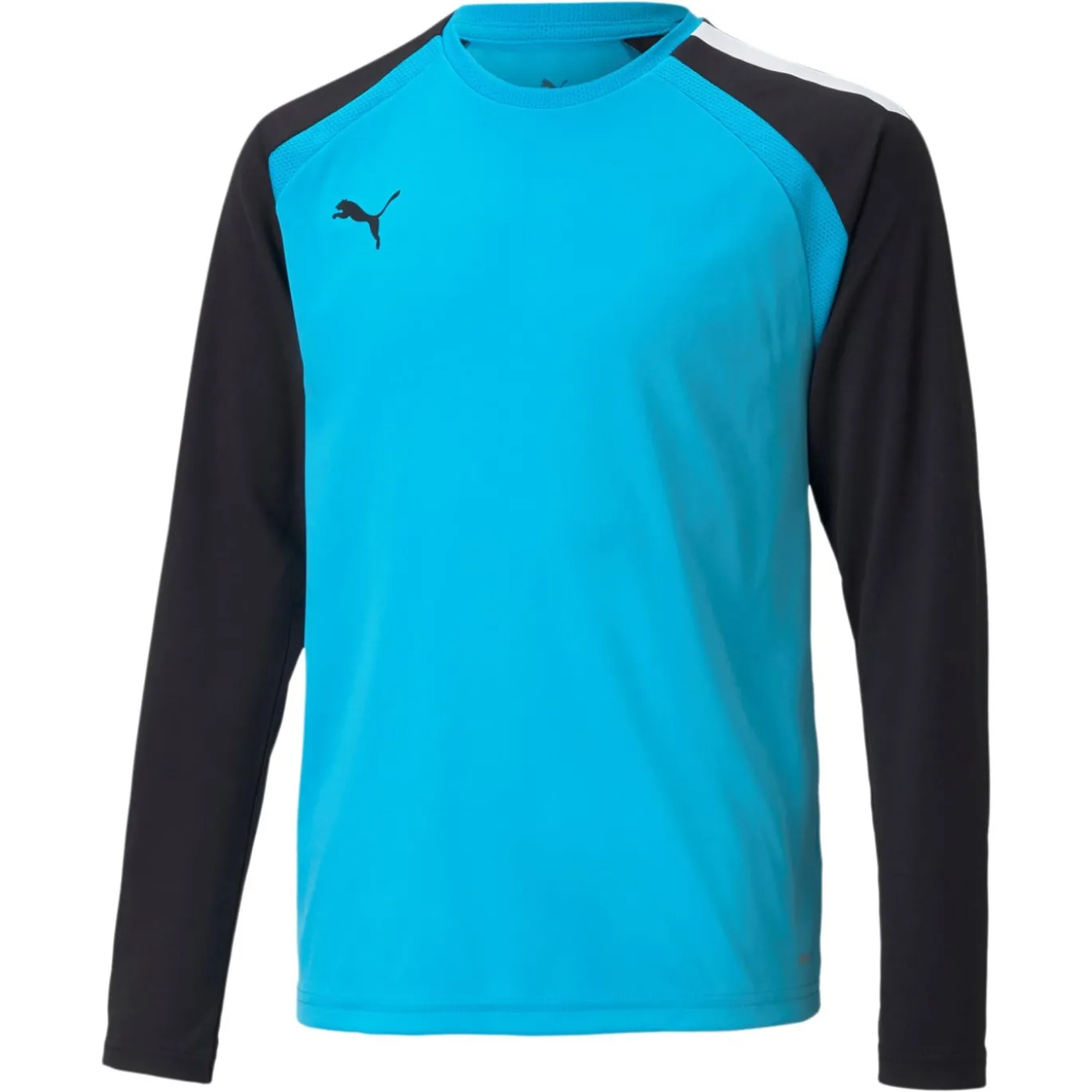 PUMA teamPACER Keepersshirt Lange Mouwen Kids Felblauw Zwart Wit
