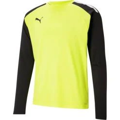 PUMA teamPACER Keepersshirt Lange Mouwen Geel Zwart Wit