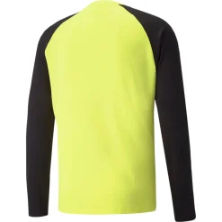 PUMA teamPACER Keepersshirt Lange Mouwen Geel Zwart Wit