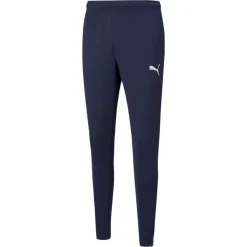 PUMA teamRISE Trainingsbroek Donkerblauw Wit