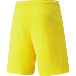 PUMA teamRISE Voetbalbroekje Geel Zwart