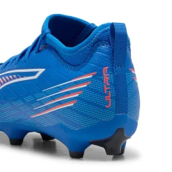 PUMA Ultra 6 Match Gras / Kunstgras Voetbalschoenen (MG) Kids Blauw Wit Felrood