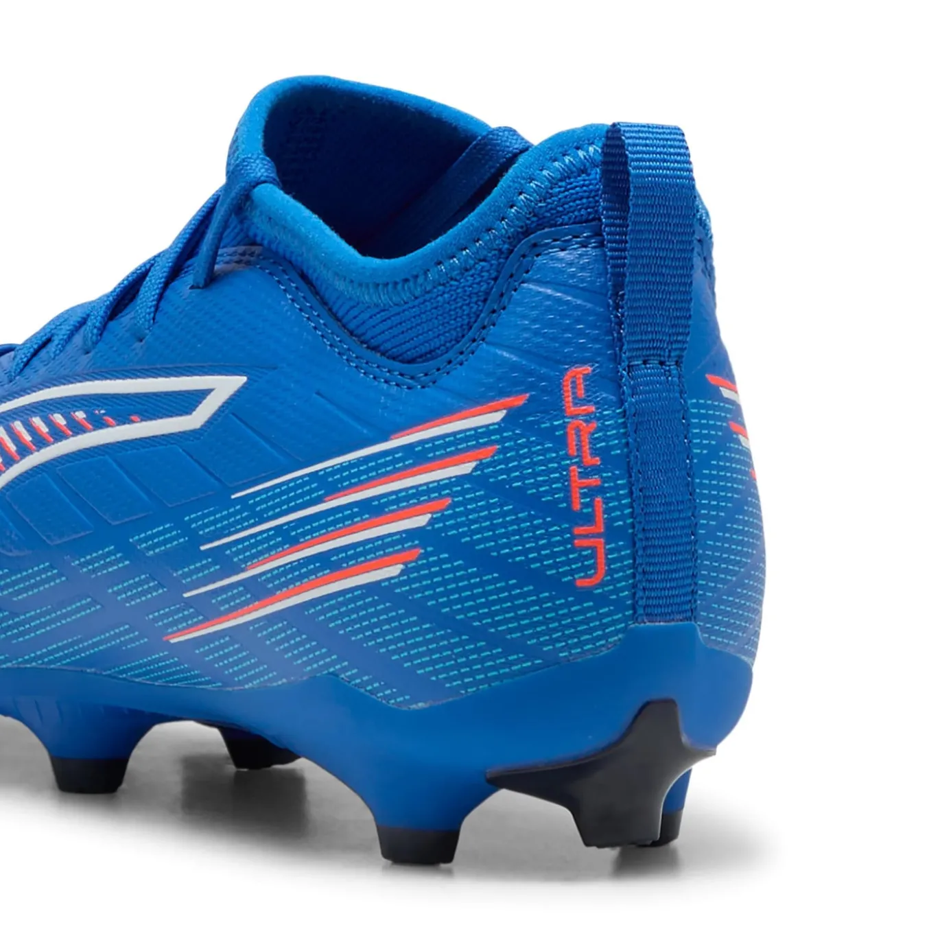 PUMA Ultra 6 Match Gras / Kunstgras Voetbalschoenen (MG) Kids Blauw Wit Felrood