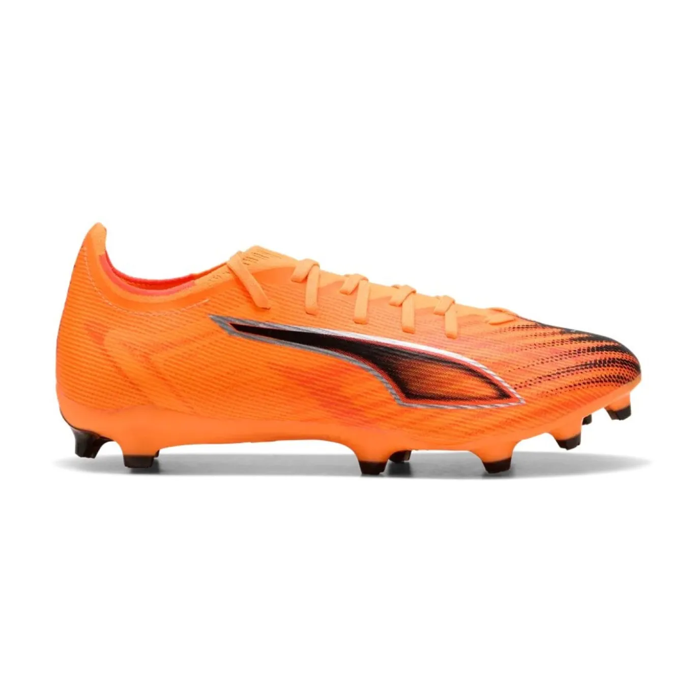 PUMA Ultra 6 Match Gras / Kunstgras Voetbalschoenen (MG) Oranje Zwart Zilver