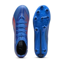 PUMA Ultra 6 Match Gras / Kunstgras Voetbalschoenen (MG) Blauw Wit Felrood