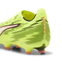 PUMA Ultra 6 Match Gras / Kunstgras Voetbalschoenen (MG) Neongeel Rood Zwart