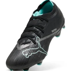PUMA Ultra Nitro 7 Match Gras / Kunstgras Voetbalschoenen (MG) Zwart Intense Mint