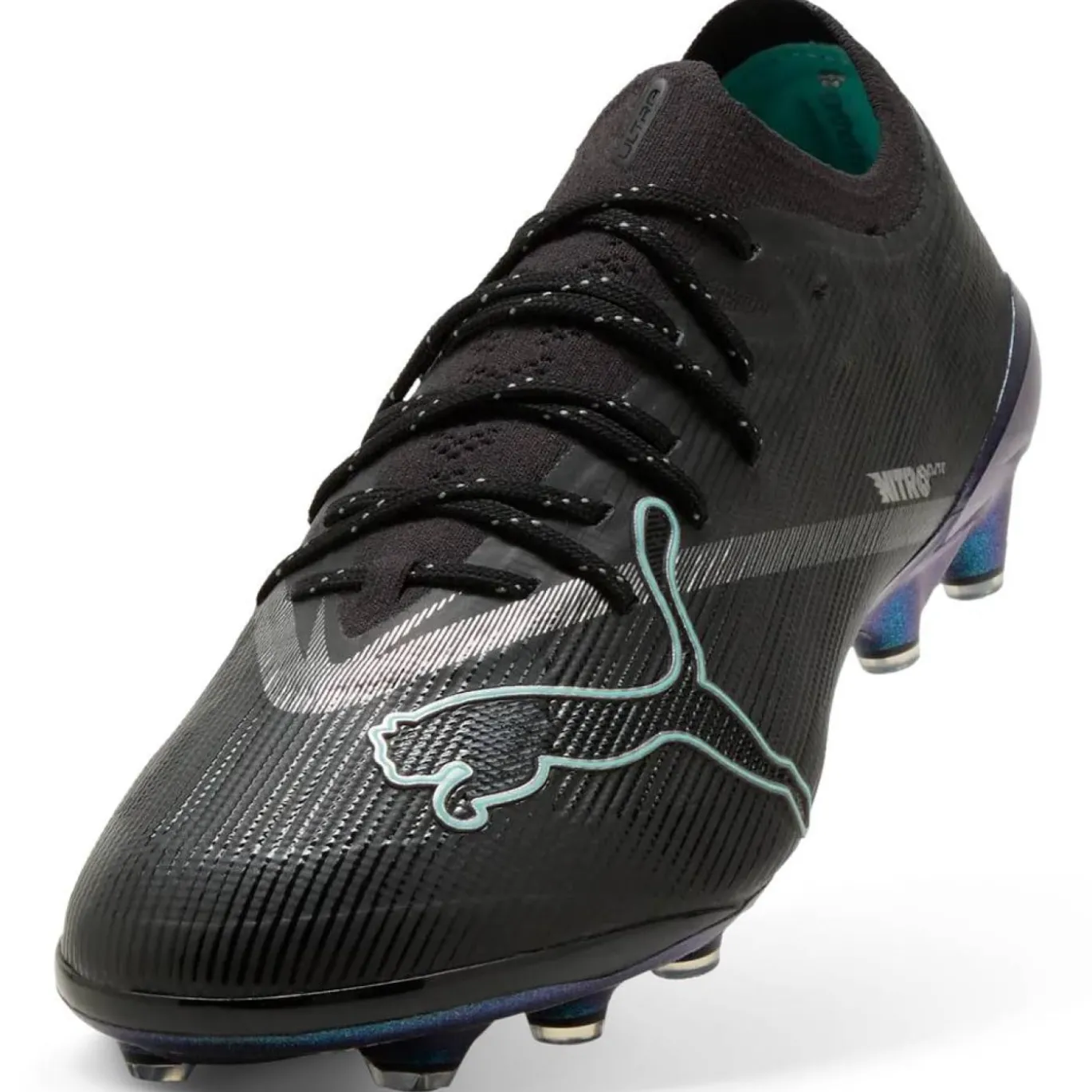 PUMA Ultra Nitro 7 Ultimate Gras Voetbalschoenen (FG) Zwart Intense Mint
