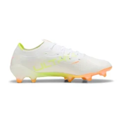 PUMA Ultra Nitro 7 Ultimate Gras Voetbalschoenen (FG) Wit Geel Oranje
