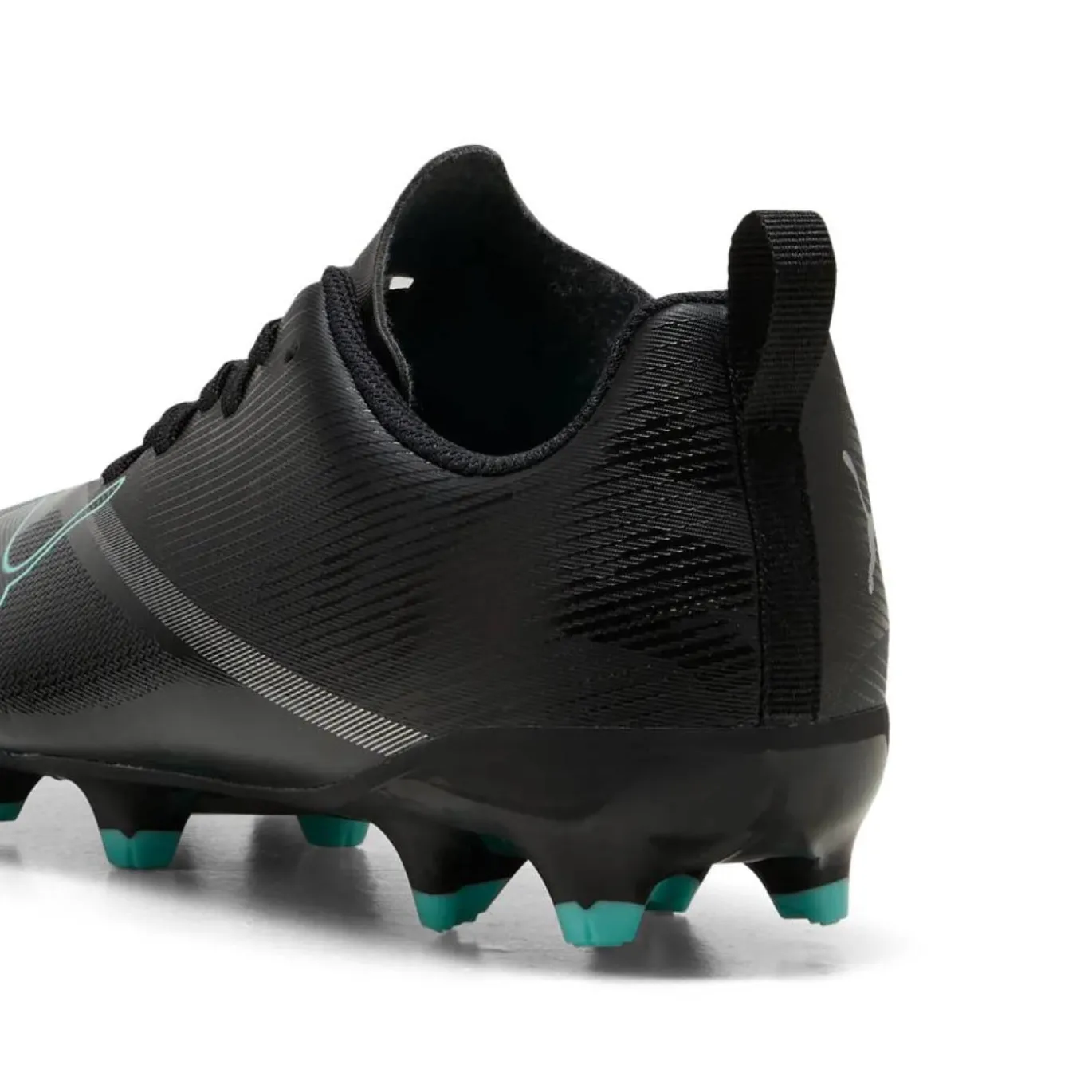 PUMA Ultra 7 Play Gras / Kunstgras Voetbalschoenen (MG) Kids Zwart Intense Mint