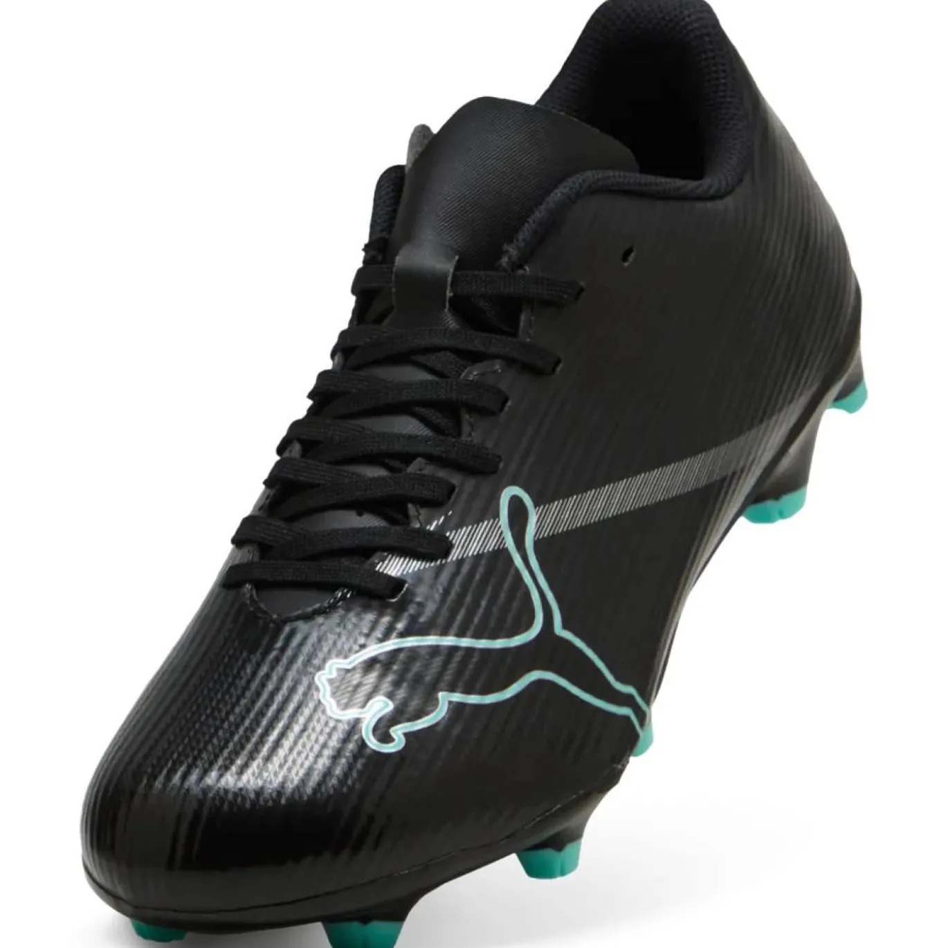 PUMA Ultra 7 Play Gras / Kunstgras Voetbalschoenen (MG) Zwart Intense Mint