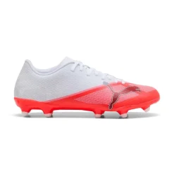PUMA Ultra 7 Play Gras / Kunstgras Voetbalschoenen (MG) Wit Felrood Zwart