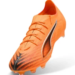 PUMA Ultra 6 Pro Gras / Kunstgras Voetbalschoenen (MG) Oranje Zwart Zilver