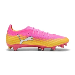 PUMA Ultra 6 Pro Gras / Kunstgras Voetbalschoenen (MG) Felroze Blauw Geel
