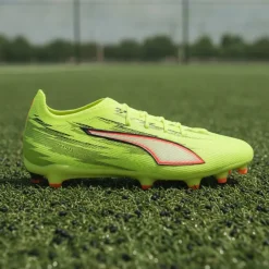 PUMA Ultra 6 Pro Gras / Kunstgras Voetbalschoenen (MG) Neongeel Rood Zwart