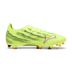 PUMA Ultra 6 Pro Gras / Kunstgras Voetbalschoenen (MG) Neongeel Rood Zwart