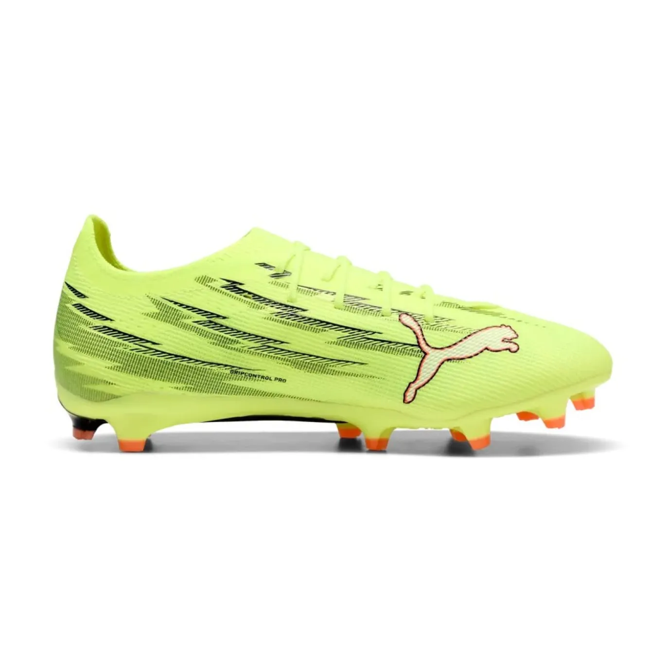 PUMA Ultra 6 Pro Gras / Kunstgras Voetbalschoenen (MG) Neongeel Rood Zwart