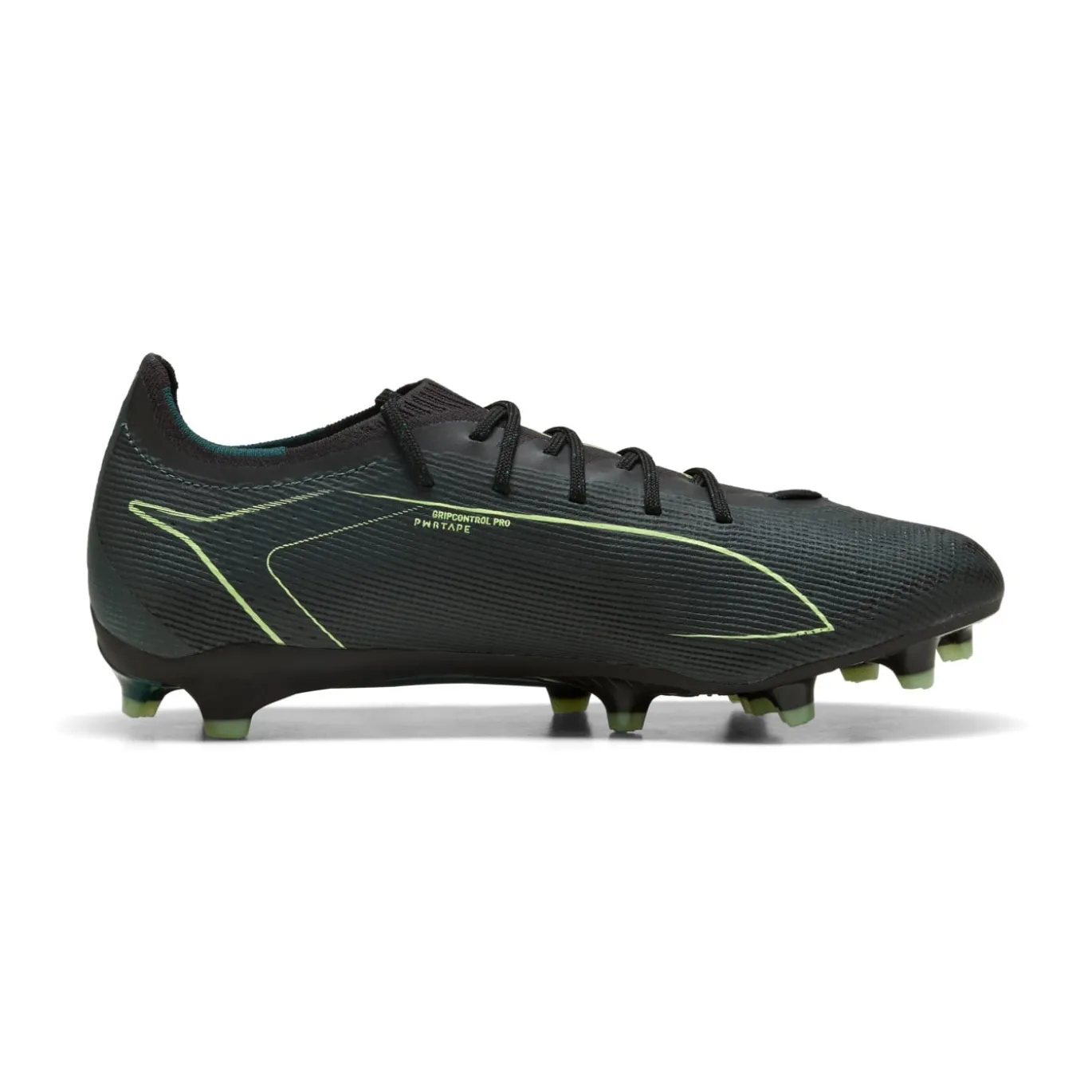 PUMA Ultra 6 Pro Gras / Kunstgras Voetbalschoenen (MG) Zwart Donkergroen Lichtgroen