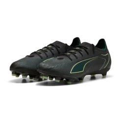PUMA Ultra 6 Pro Gras / Kunstgras Voetbalschoenen (MG) Zwart Donkergroen Lichtgroen
