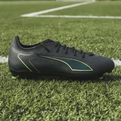 PUMA Ultra 6 Pro Gras / Kunstgras Voetbalschoenen (MG) Zwart Donkergroen Lichtgroen