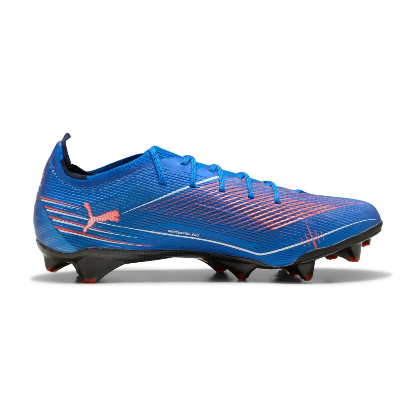 PUMA Ultra 6 Ultimate Carbon Gras Voetbalschoenen (FG) Dames Blauw Wit Felrood