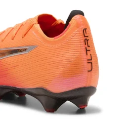 PUMA Ultra 6 Ultimate Carbon Gras Voetbalschoenen (FG) Dames Oranje Zwart Zilver