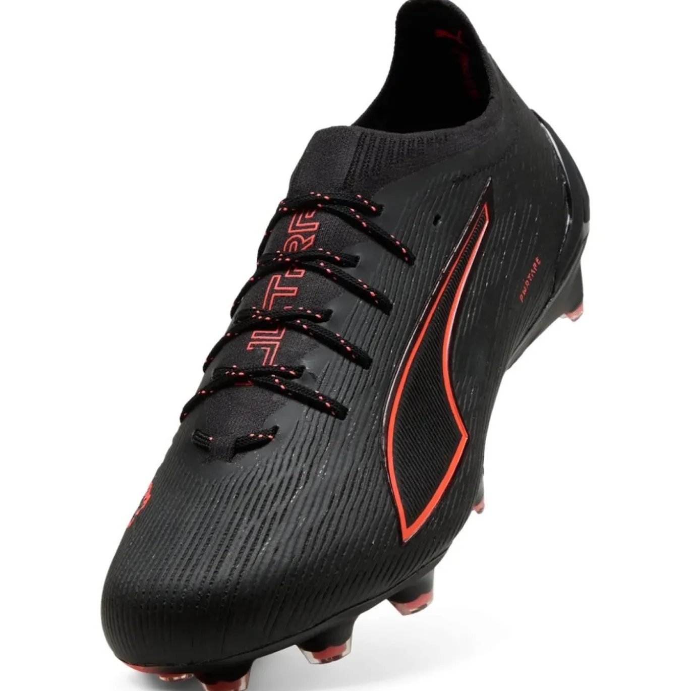 PUMA Ultra 6 Ultimate Gras Voetbalschoenen (FG) Zwart Rood