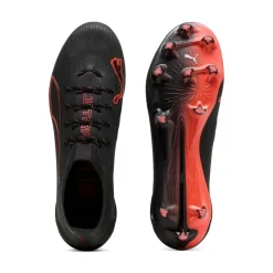 PUMA Ultra 6 Ultimate Gras Voetbalschoenen (FG) Zwart Rood