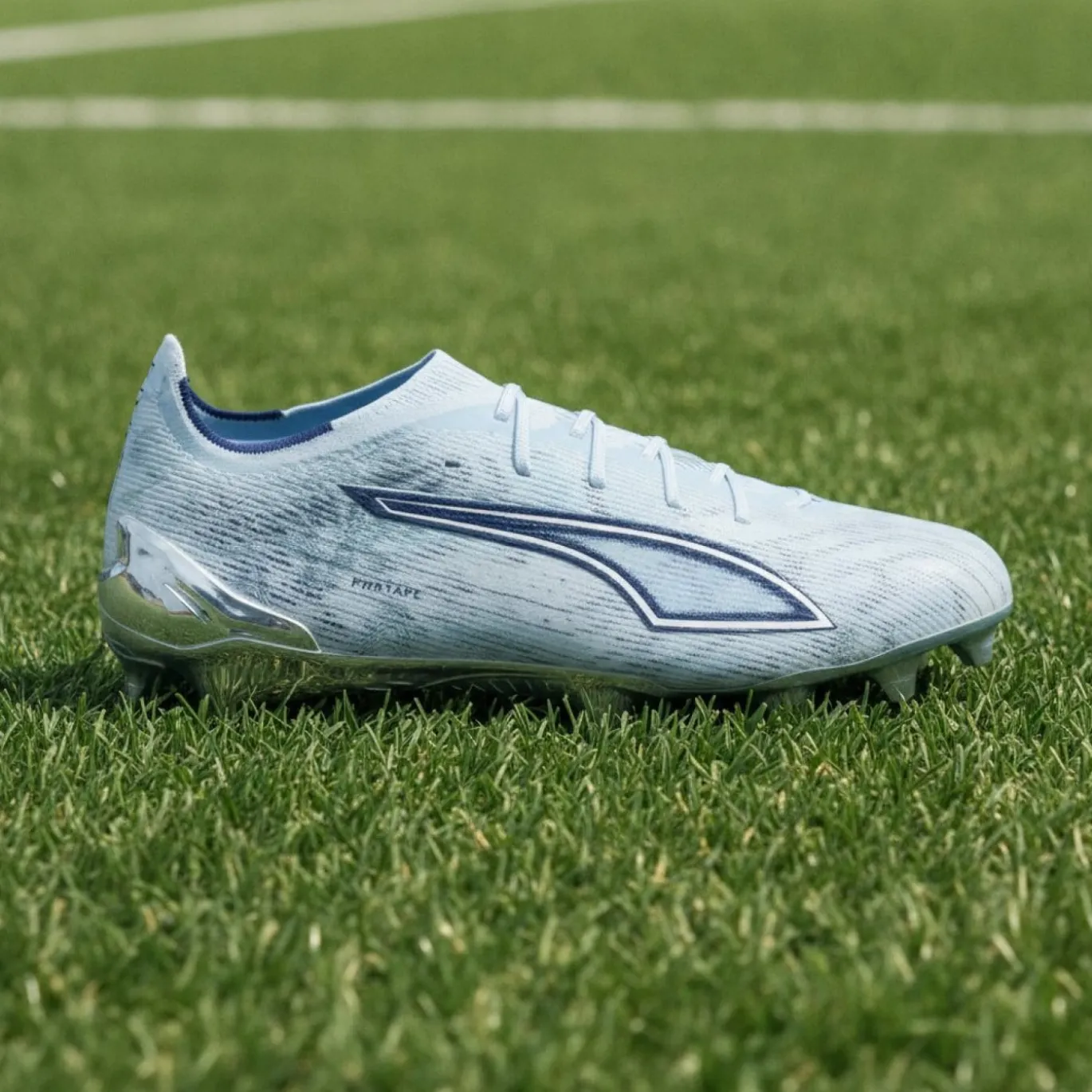 PUMA Ultra 6 Ultimate Gras Voetbalschoenen (FG) Lichtblauw Blauw Wit