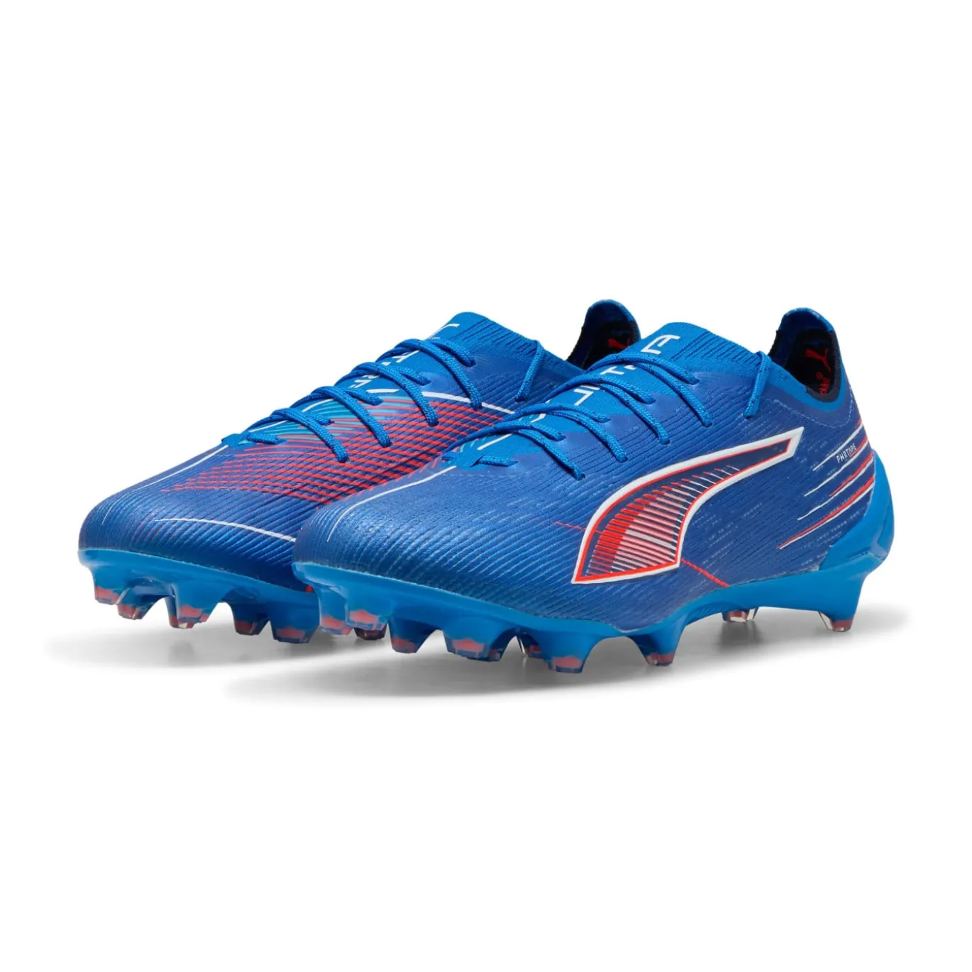 PUMA Ultra 6 Ultimate Gras Voetbalschoenen (FG) Blauw Wit Felrood