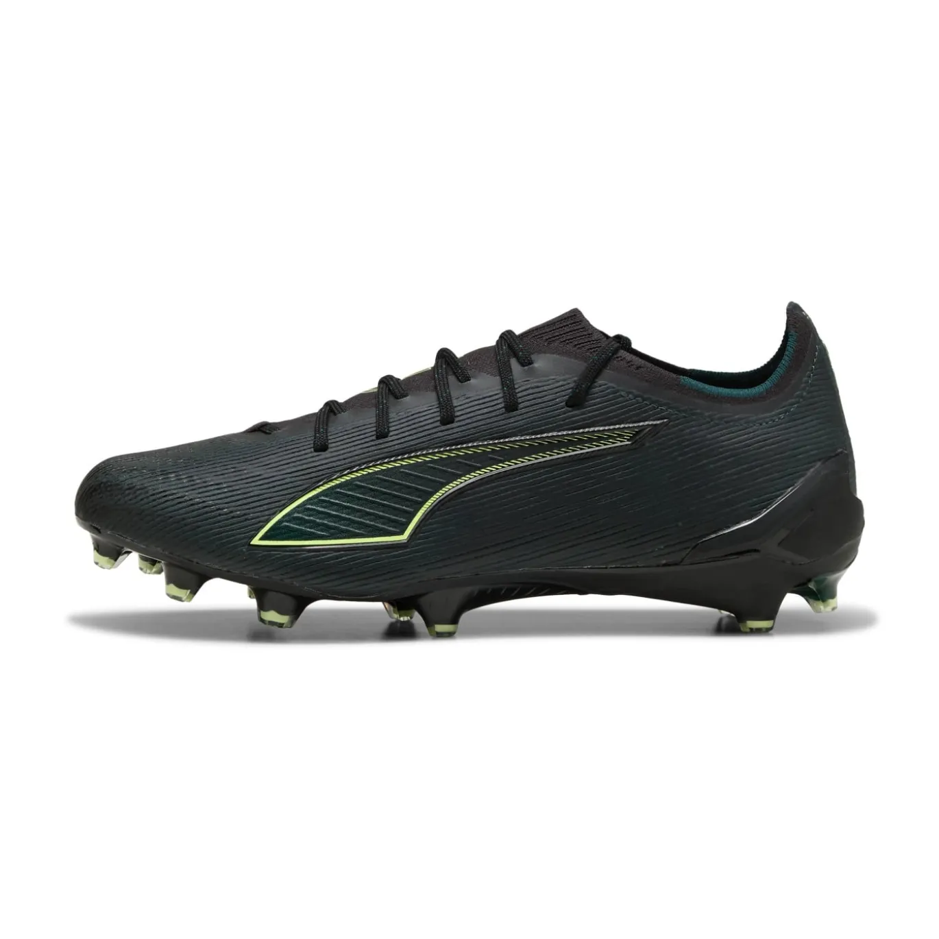 PUMA Ultra 6 Ultimate Gras Voetbalschoenen (FG) Zwart Donkergroen Lichtgroen