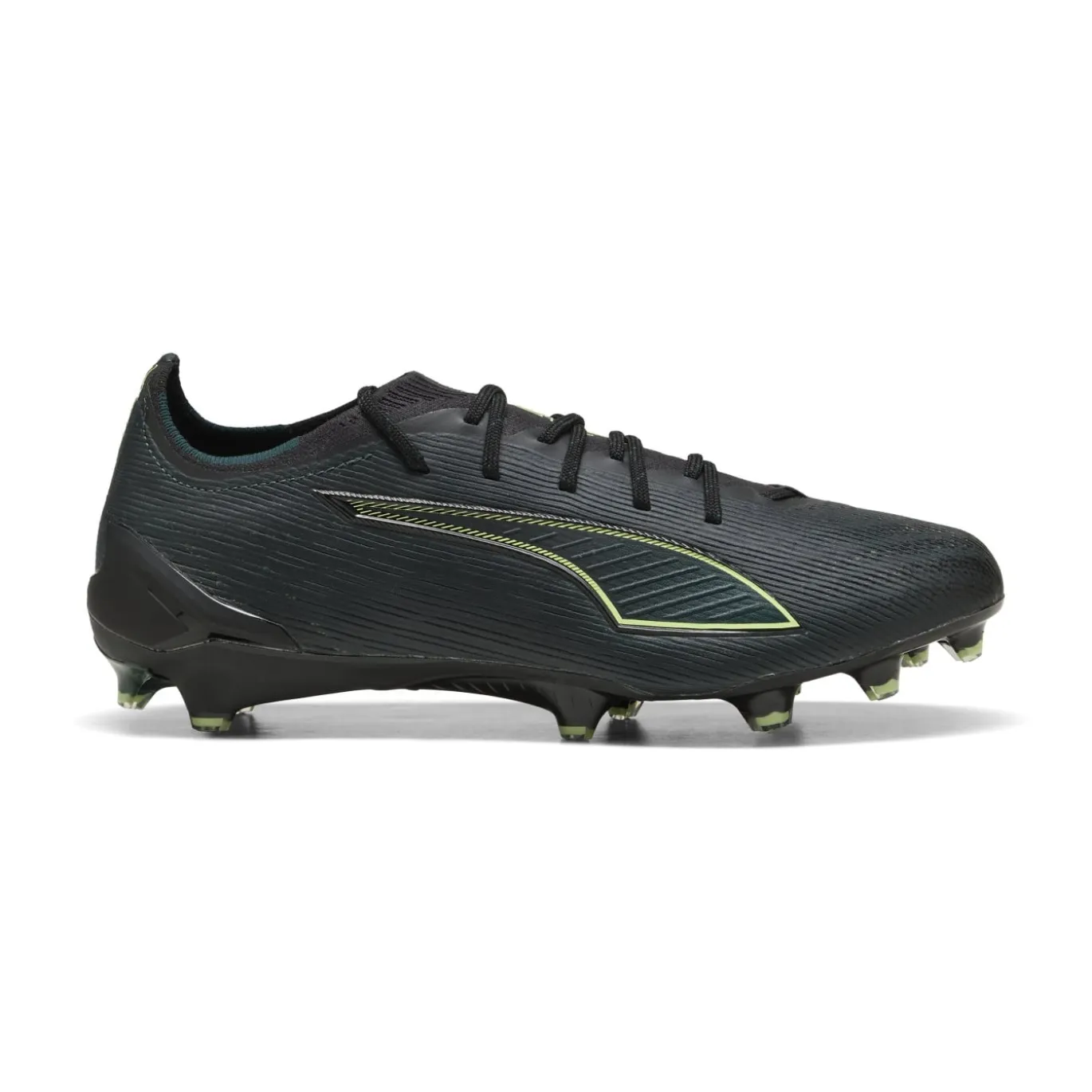 PUMA Ultra 6 Ultimate Gras Voetbalschoenen (FG) Zwart Donkergroen Lichtgroen