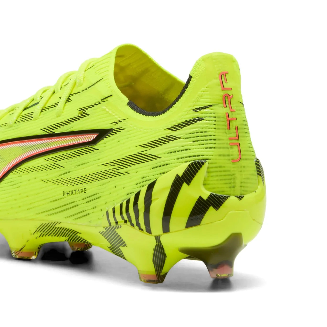 PUMA Ultra 6 Ultimate Gras Voetbalschoenen (FG) Neongeel Rood Zwart