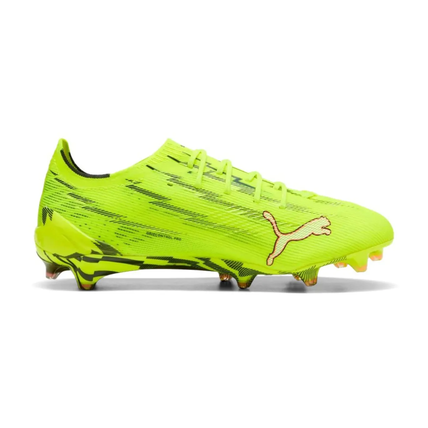 PUMA Ultra 6 Ultimate Gras Voetbalschoenen (FG) Neongeel Rood Zwart