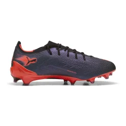 PUMA Ultra 6 Ultimate Relentless Gras Voetbalschoenen (FG) Zwart Rood Blauw