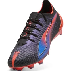 PUMA Ultra 6 Ultimate Relentless Gras Voetbalschoenen (FG) Zwart Rood Blauw