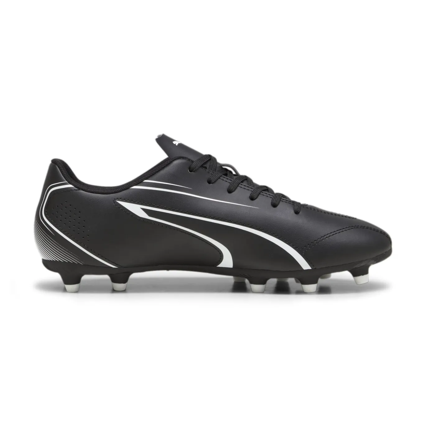 PUMA Vitoria Gras / Kunstgras Voetbalschoenen (MG) Zwart Wit