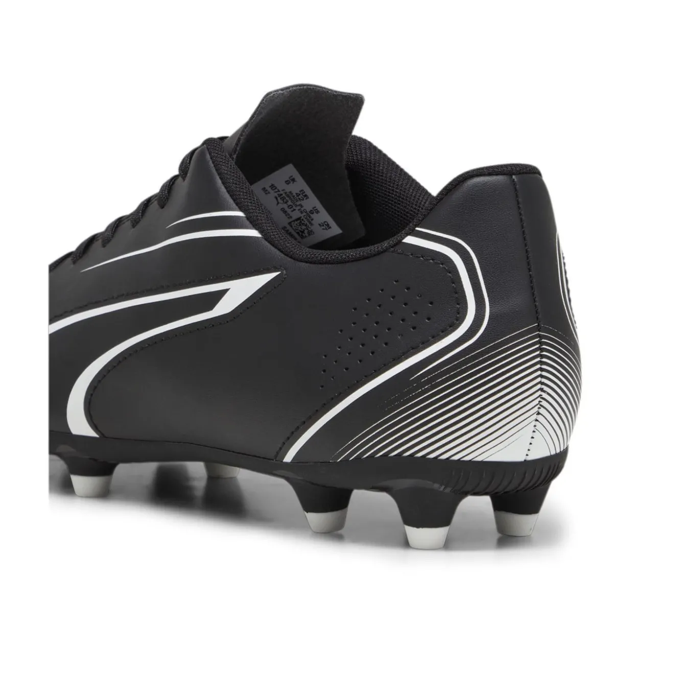 PUMA Vitoria Gras / Kunstgras Voetbalschoenen (MG) Zwart Wit